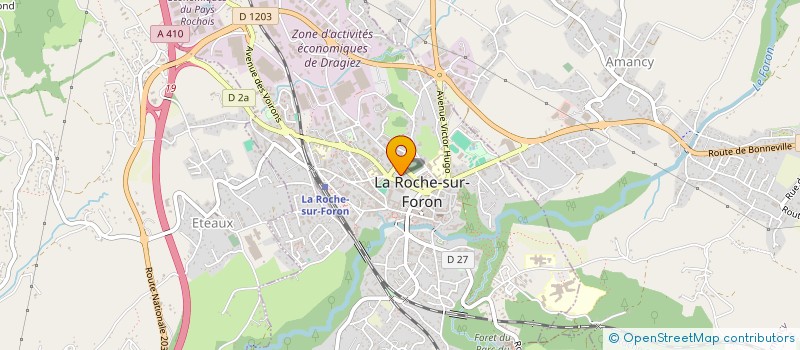 localisation de l'entreprise ROMAGNY  LA ROCHE-SUR-FORON