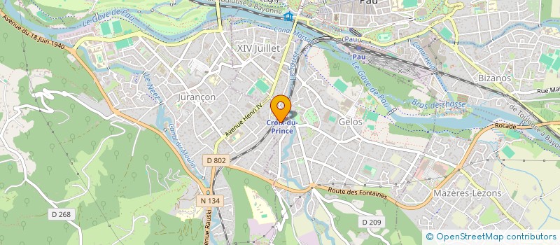 localisation de l'entreprise ROMAGNY LONSOISE à JURANCON
