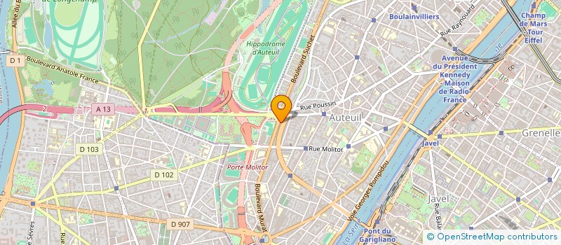 localisation de l'entreprise ROMAGUERA à PARIS