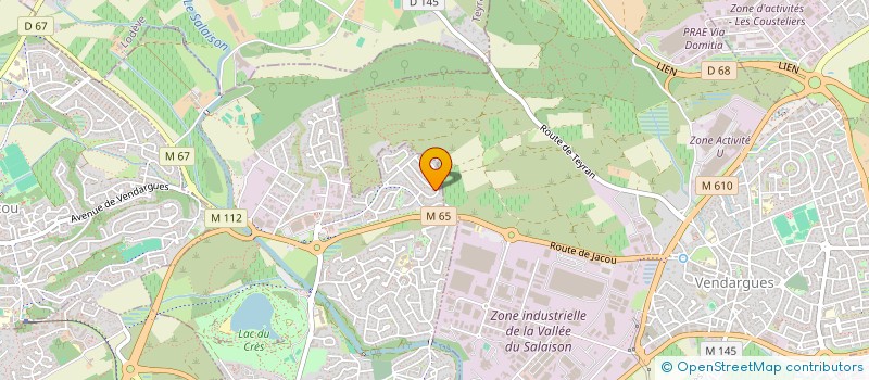 localisation de l'entreprise ROMAGUIL  LE CRES