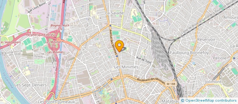 localisation de l'entreprise ROMAI à TOULOUSE