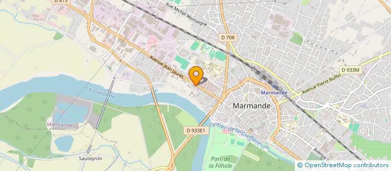 localisation de l'entreprise ROMAIHANA à MARMANDE
