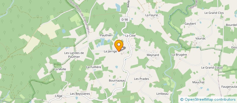 localisation de l'entreprise ROMAIN 15 IMMO  SAINT-MARTIN-DE-FRESSENGEAS