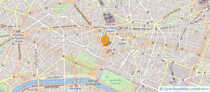 localisation de l'entreprise ROMAIN  PARIS