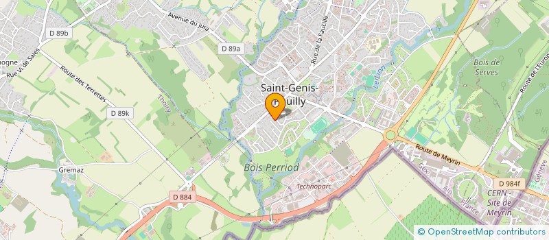 localisation de l'entreprise ROMAIN à SAINT-GENIS-POUILLY