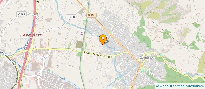 localisation de l'entreprise ROMAIN  GEMENOS