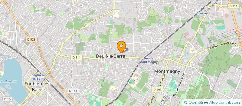 localisation de l'entreprise ROMAIN AVENIR  DEUIL-LA-BARRE