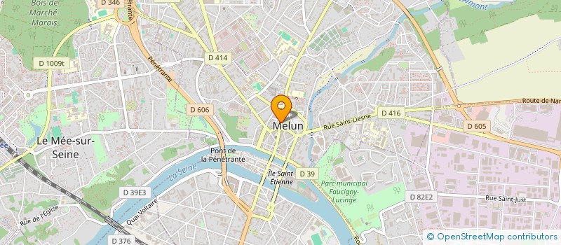 localisation de l'entreprise ROMAIN BIEN ETRE CHEZ VOUS 77 à MELUN