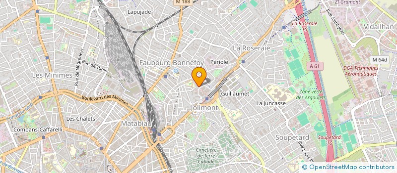 localisation de l'entreprise ROMAIN BROFFERIO CONSEILS  TOULOUSE