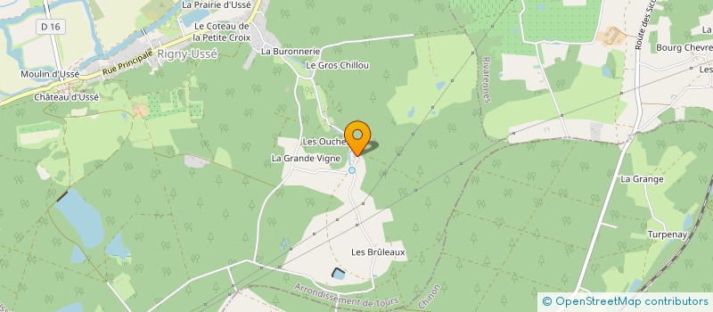 localisation de l'entreprise ROMAIN CHARPENTE COUVERTURE  RIGNY-USSE