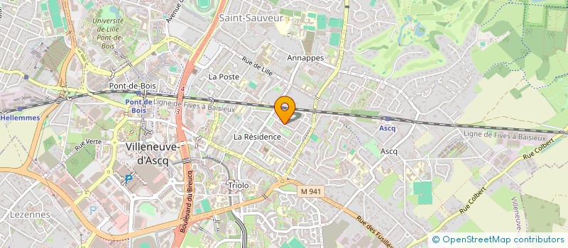 localisation de l'entreprise ROMAIN DEQUIREZ VTC  VILLENEUVE-D'ASCQ