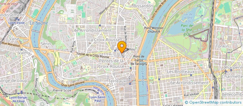 localisation de l'entreprise ROMAIN EXPERTISE COMPTABLE & AUDIT à LYON