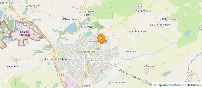 localisation de l'entreprise ROMAIN GASCHET CONSULTING à LES EPESSES