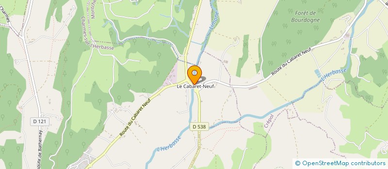 localisation de l'entreprise ROMAIN HONORE  CHARMES-SUR-L'HERBASSE