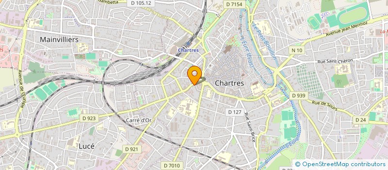 localisation de l'entreprise ROMAIN IMMOBILIER à CHARTRES