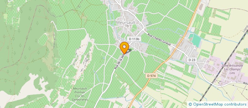 localisation de l'entreprise ROMAIN IMMOBILIER  MEURSAULT