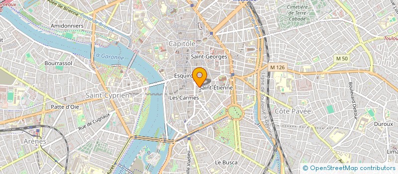 localisation de l'entreprise ROMAIN LE BOT à TOULOUSE
