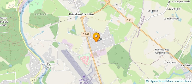 localisation de l'entreprise ROMAIN LOUVEAU SARL à LAVAL