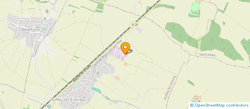 localisation de l'entreprise ROMAIN-MARECHAL INVEST à RUFFEY-LES-ECHIREY