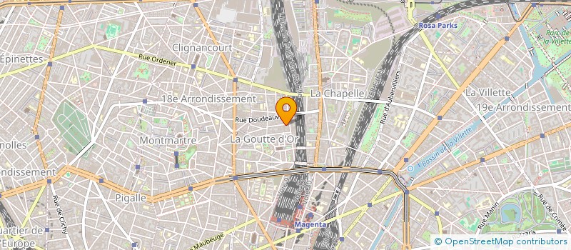 localisation de l'entreprise ROMAIN MELLET ARCHITECTE  BORDEAUX