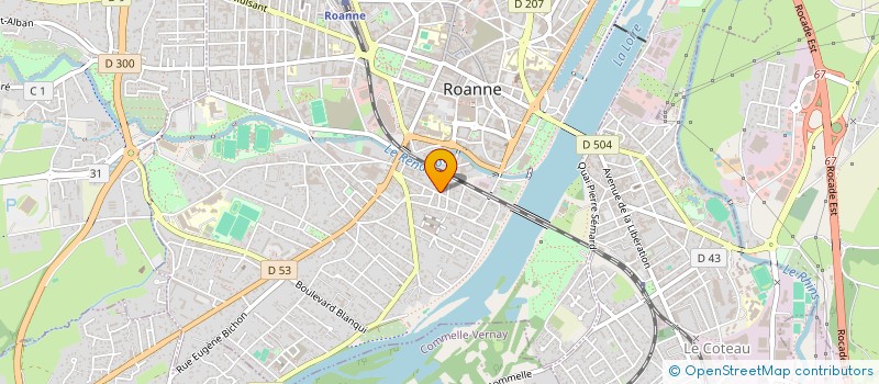 localisation de l'entreprise ROMAIN MEUNIER SARL  MABLY