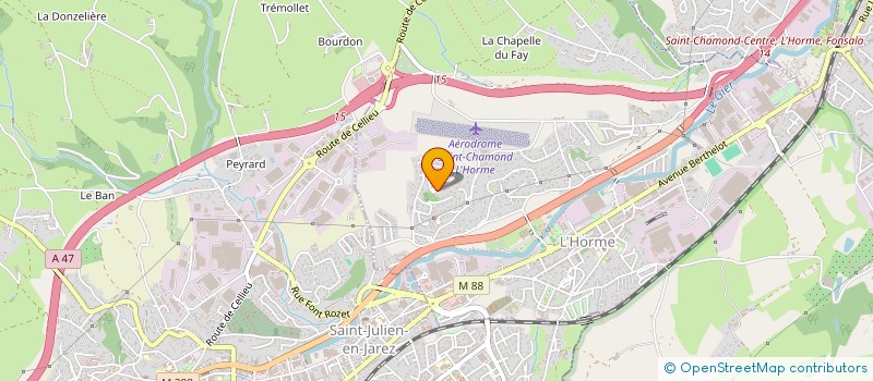 localisation de l'entreprise ROMAIN MONTAGNE à L'HORME