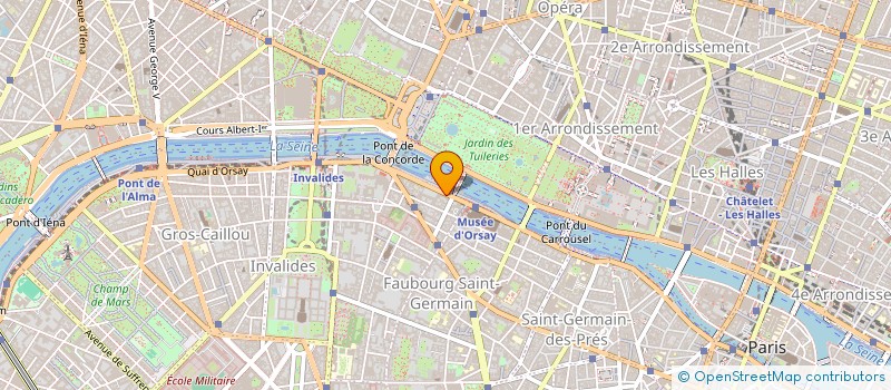 localisation de l'entreprise ROMAIN RABILLARD AVOCAT  PARIS