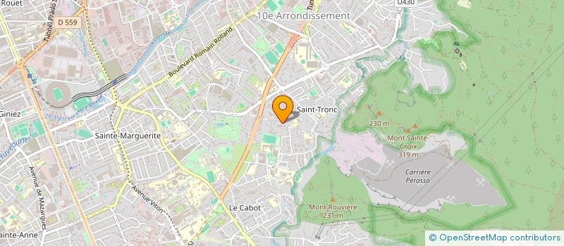 localisation de l'entreprise ROMAIN ROLLAND ASSAINISSEMENT à MARSEILLE
