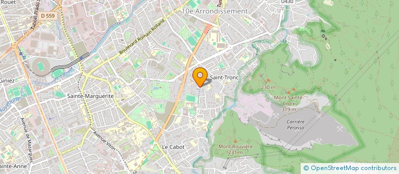 localisation de l'entreprise ROMAIN ROLLAND COMBUSTIBLES à MARSEILLE