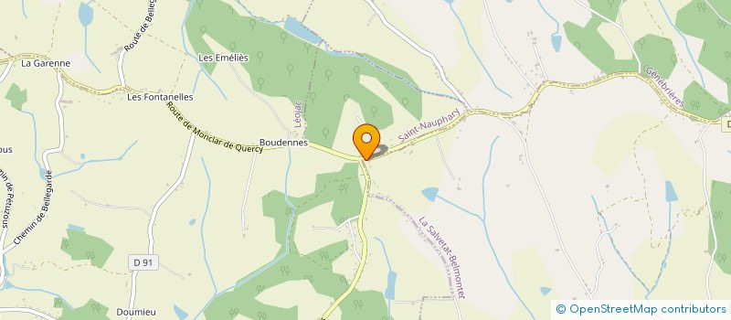 localisation de l'entreprise ROMAIN SANTACREU  MONTAUBAN