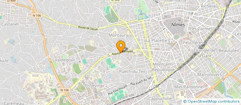 localisation de l'entreprise ROMAINE IMMOBILIER  NIMES