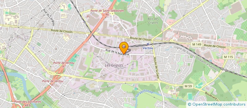 localisation de l'entreprise ROMAINGIRARDCOACHING  VERTOU