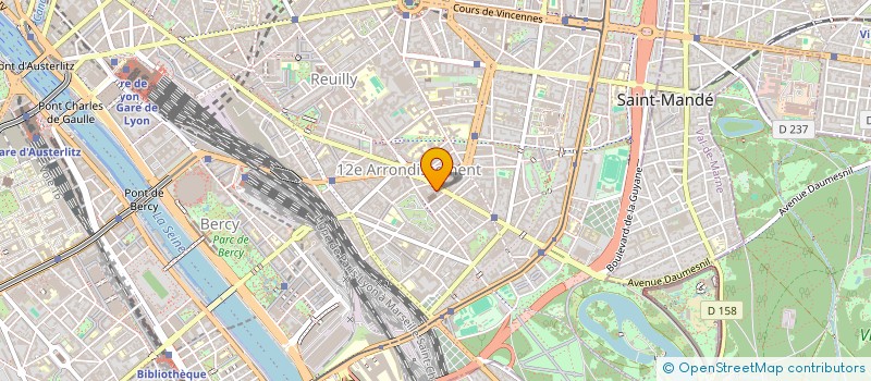localisation de l'entreprise ROMAINVILLE IMMOBILIER à PARIS