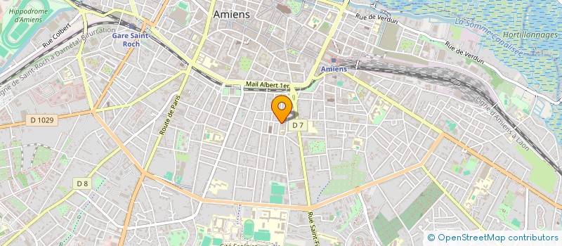 localisation de l'entreprise ROMAJE à AMIENS