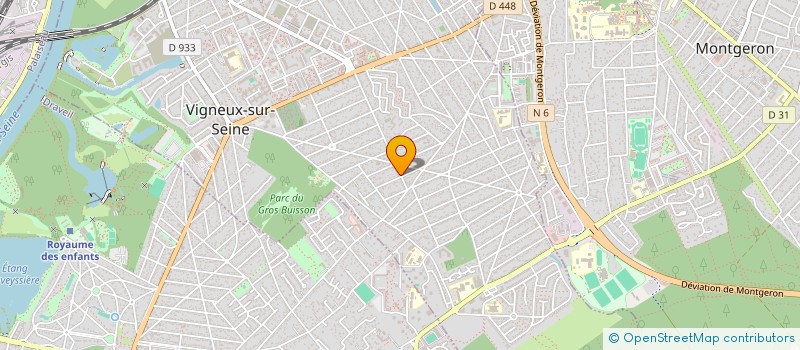 localisation de l'entreprise ROMALAU à VIGNEUX-SUR-SEINE