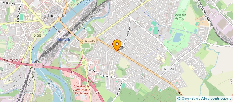 localisation de l'entreprise ROMALE  YUTZ