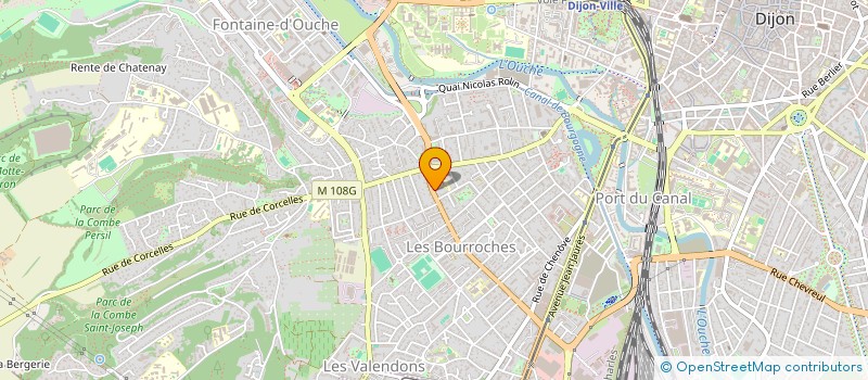 localisation de l'entreprise ROMALEX à DIJON