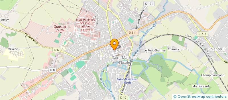 localisation de l'entreprise ROMALEX  SAINT-MAIXENT-L'ECOLE