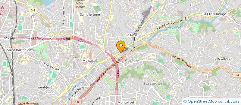 localisation de l'entreprise ROMALEX V.F à MARSEILLE