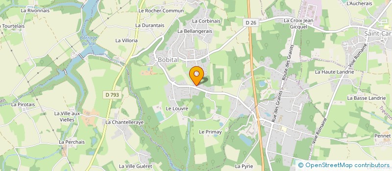 localisation de l'entreprise ROMALISA  BOBITAL