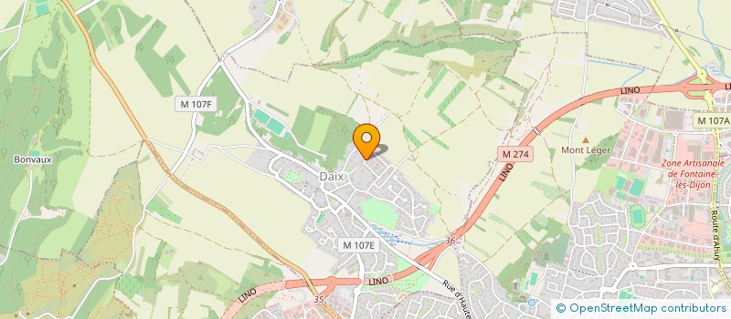 localisation de l'entreprise ROMALIX  DAIX