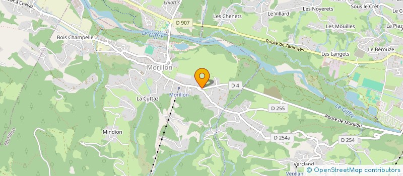 localisation de l'entreprise ROMALIX  MORILLON