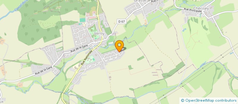 localisation de l'entreprise ROMALOT  VERNY