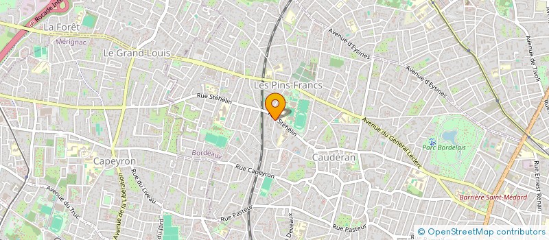 localisation de l'entreprise ROMAM'S  BORDEAUX