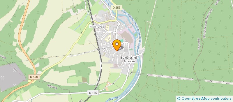 localisation de l'entreprise ROMAMA à FRONCLES