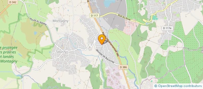 localisation de l'entreprise ROMAN  MONTAGNY