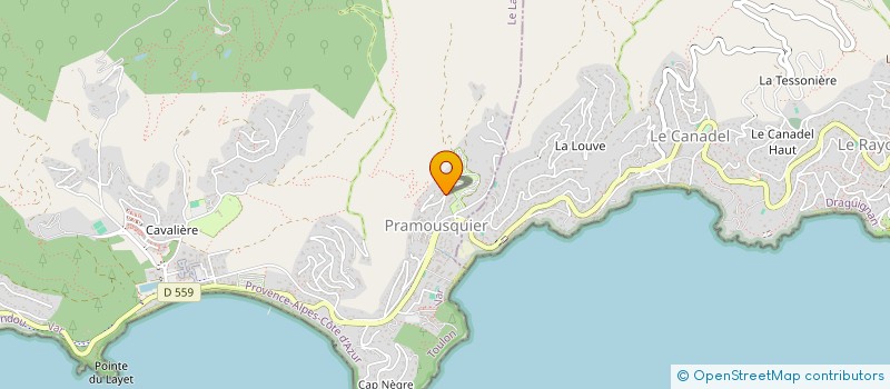 localisation de l'entreprise ROMAN LMNP à LE LAVANDOU