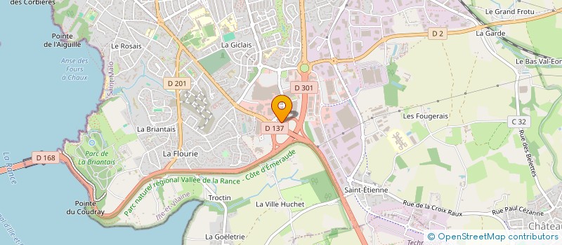 localisation de l'entreprise ROMAN'S  SAINT-MALO