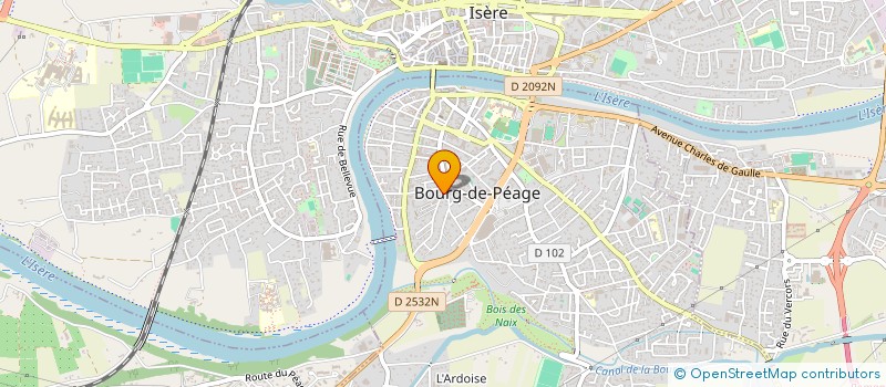 localisation de l'entreprise ROMAN (S) A ROMANS  BOURG-DE-PEAGE