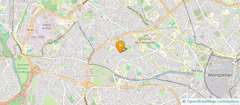 localisation de l'entreprise ROMAN'TIF à MONTPELLIER